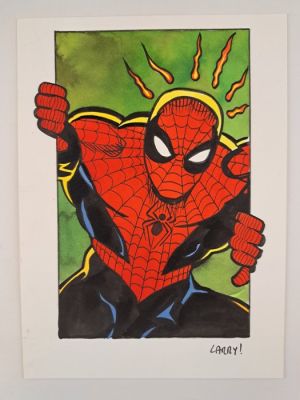 Camarda, Larry - 1 Original colour drawing - Amazing Spider-Man | Catawiki