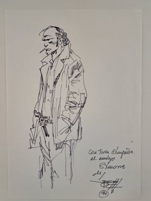 Ortiz, Jose - 1 Original drawing - Hombre | Catawiki