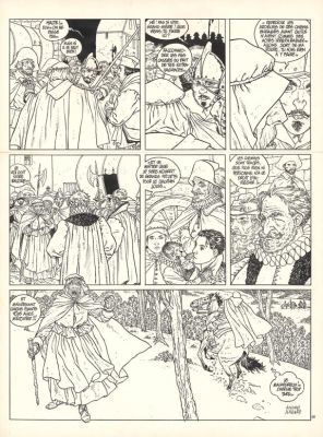 André Juillard | Planche originale n°33 - Le Temps des chiens - Les 7 Vies de l’Épervier | Daniel Maghen