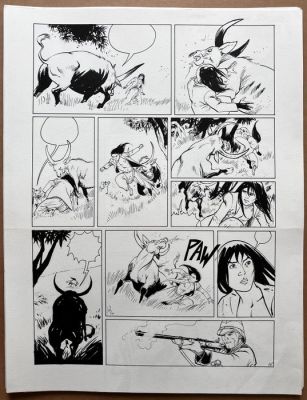 Reculé, Henri - 1 Original page - Le Dernier Livre de la Jungle - Le retour - 2006 | Catawiki
