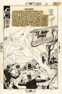 Ditko, Steve - GHOSTLY HAUNTS (1971-78) #27 Cover | ComicConnect
