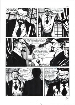 Mari, Nicola - 1 Original page - Dylan Dog #317 - "L’impostore" - 2015 | Catawiki
