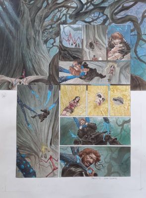 Zuccheri, Laura - 1 Original colour page - Thellus - Tome 2 - 2024 | Catawiki