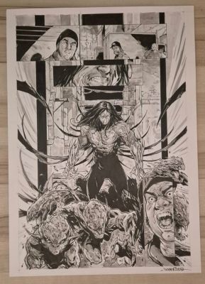 Romano Molenaar - 1 Original page - The Darkness - 2002 | Catawiki