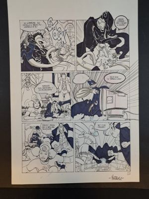 Nizzoli, Marco; Ghermandi, Francesca - 1 Original page - Fondazione Babele | Catawiki