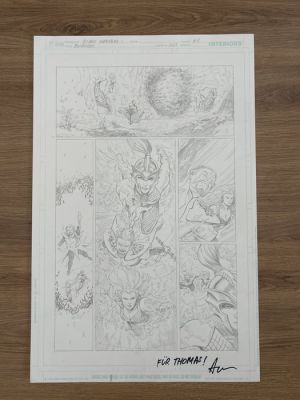 Alvaro Martinez - 1 Original page - Aquaman