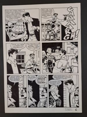 Saudelli, Franco - 1 Original page - Dylan Dog: Il Feroce Takur | Catawiki