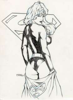 Lindo, Kirk - SUPERGIRL Illustration