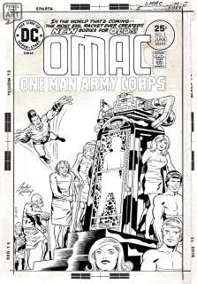 Jack Kirby - Omac 5 Cover
