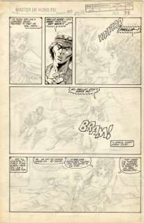 Zeck, Mike - MASTER OF KUNG-FU #100 Interior Page