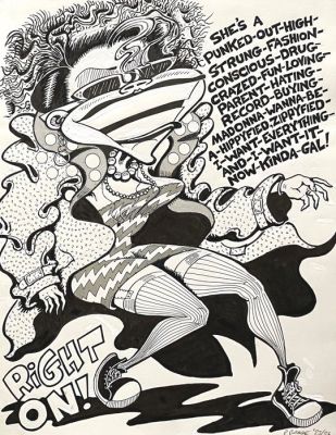 Bagge, Peter - 1 Original splash pages - Neat Stuff - #3 - 1985