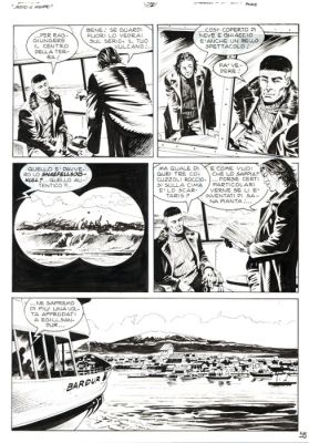 Dotti, Maurizio - 1 Original page - Dampyr #33 - "Sotto il vulcano" - 2002 | Catawiki