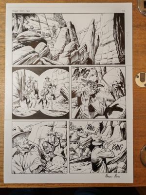 Russo, Fabrizio - 3 Original page - Tex - Tavola di prova - 2026 | Catawiki