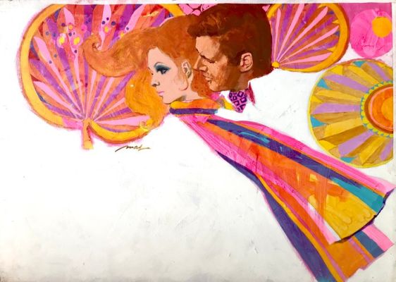 Mas, Félix - 1 Illustration de bande dessinée - Romántica - 1970 | Catawiki