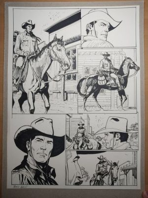 Foderà, Marco - 1 Original page - Tex - Tavola di Prova - 2021 | Catawiki
