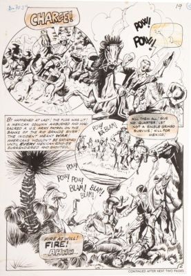 Charlton Studio - 5 Original page - War - Viva America - 1976 | Catawiki