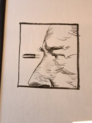 Pinter, Ferenc - 1 Original preliminary drawing - 6 Messaggi per Ellery Queen | Catawiki