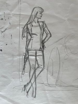Berthet, Philippe - 10 Original preliminary drawing - Schetstekeningen | Catawiki