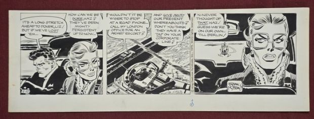 Robbins, Frank - 1 Bande dessinée originale - Johnny Hazzard 5-27-1975 | Catawiki