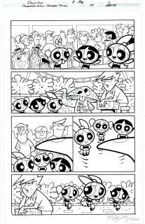 Philip Moy - The Powerpuff Girls #49 P 2 (Sold Live on ‘Dueling Dealers of Comic Art #146 Podcast on 2-28-2024 Watch It Here!