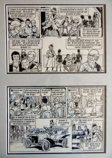 Vandersteen, Willy | Originele pagina  -  Robert en Bertrand 6  - Het Zwarte Land  - (1974) | Catawiki