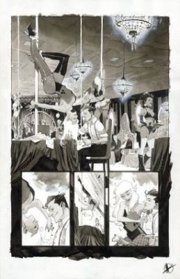 Scalera, Matteo - BATMAN: WHITE KNIGHT PRESENTS HARLEY QUINN #1 Half Splash | ComicConnect