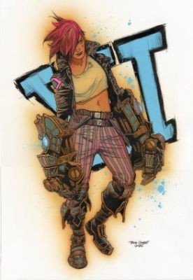 Charest, Travis - VI - ARCANE: LEAGUE OF LEGENDS Illustration | ComicConnect