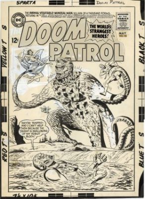 Brown, Bob - DOOM PATROL, THE-1964 #95 Cover | ComicConnect