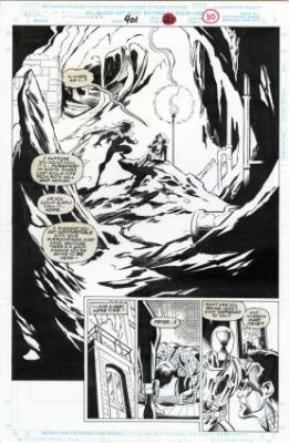 Bagley, Mark - AMAZING SPIDER-MAN (1963-98; 2003-13) #401 Splash Page | ComicConnect