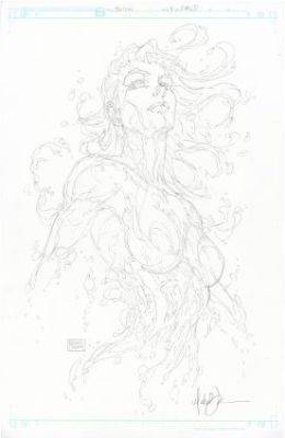 Turner, Michael - MICHAEL TURNER’S FATHOM #4 Cover | ComicConnect