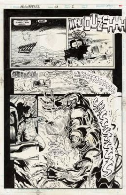 Zircher, Patrick - NEW WARRIORS #68 Half Splash