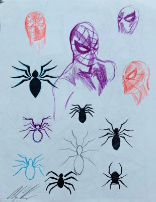 Alex Ross | Original Alex Ross Spider-Man redesign concepts 5 | Alex Ross