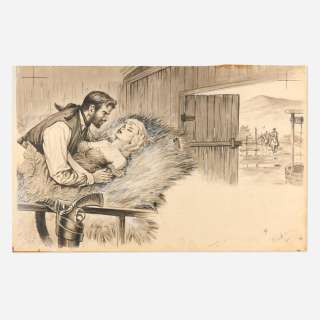 Mermaid #11 Story Page 9 Original Art (Eve Publications, 1959) | Landry Pop Auctions