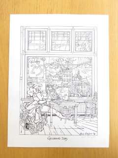 Kuijpers, Henk | Originele tekening  - Nieuwjaarskaart 2015   - (2014) | Catawiki