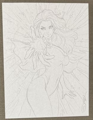 Invincible Foil Edition Atom Eve Cover Prelim by Sorah Suhng