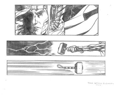 Drew Edward Johnson | Thor Disney Books Marketing Art | Drew Edward Johnson