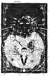 A.L. Kaplan | Bytchcraft #1 Cover Original Art | A.L. Kaplan