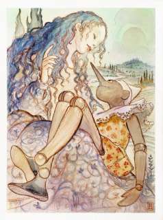 Manara Milo - "Pinocchio e la fata turchina", | Urania Casa d’Aste
