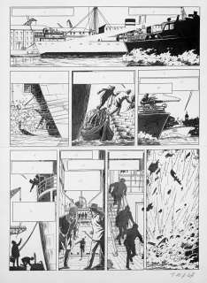 MARTIN Jacques  - Lefranc  - Planche 58 de l‘album Le mystère Borg édité par [...]