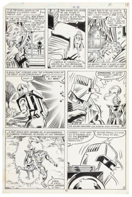 Lot 519 - Original Art * JOHN BUSCEMA and JOE SINNOTT * ROM No. 20, Page 12 | PBA Galleries