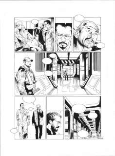 Planche originale 22 tome 3 Sanctuaire, Môth par Christophe BEC