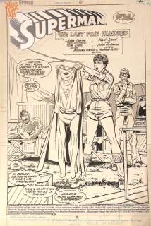John Byrne Karl Kesel - Superman #6 Splash (Dc, 1987) Secret Identity Revealed!