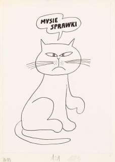 Bohdan Butenko (1931 - 2019) | Bohdan Butenko | Ilustracja do książki "O Felku, żbiku i mamutku" | Desa Unicum