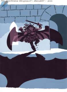 Andrew Maclean - Magic: the Gathering Issue Nirkana Revenant