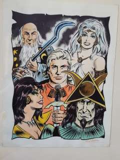 Biddeloo, Karel | Original art of the 5 main characters  - [1980s] | Catawiki