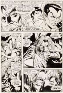 Gene Colan and Mike Esposito Sub-Mariner  #46 "Even the Noble Die" Page 9 Namor Original Art (Marvel,  1972).... | Heritage