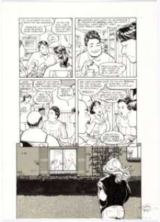 Terry Moore Strangers in Paradise V3#14 Story Page 10 Francine and Katchoo Original Art (Abstract Studio, - | Heritage