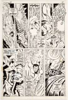 Ross Andru and Mike Esposito Sub-Mariner #37 Story Page 10 Original Art (Marvel, 1971).... | Heritage