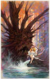 Tom Sutton Monster Hunters #3 Cover Painting Original Art (Charlton, 1975).... | Heritage