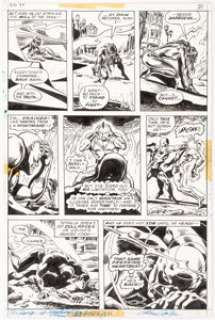 Gene Colan and Ernie Chan Daredevil #98 Page 21 Original Art (Marvel, 1973).... | Heritage
